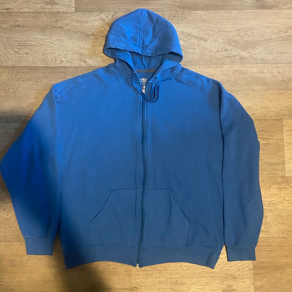 Men’s Blue Zip Up Jacket Size XL